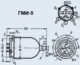 Лампа модуляторна ГМІ-5 від компанії Електро Mag (Електро маг) - фото 1