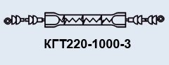 Кварцеві лампи КГТ-220-1000-3