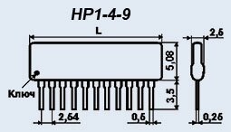 Набір резисторів НР1-4-9 0.125 Вт 3.3К від компанії Електро Mag (Електро маг) - фото 1