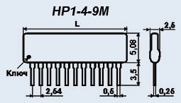 Набір резисторів НР1-4-9М 0.125 Вт 680 від компанії Електро Mag (Електро маг) - фото 1