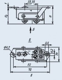 Мікровимикач МП2102 исп. 4