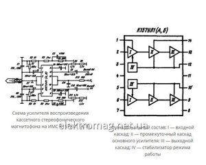 Мікросхема К157УЛ1Б — двоканальні малошумливі підсилювачі