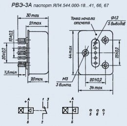 Реле часу РВЕ-3А ЯЛ4.544.000-26