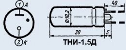 Індикатор тліючого розряду ТНІ-1.5Д