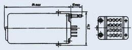 Реле електромагнітне слаботочне РП-7 РС4.521.003