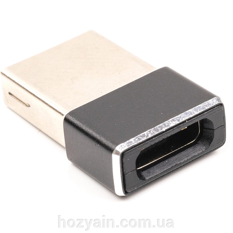 Адаптер PowerPlant USB Type-C (F) - USB 2.0 (M) CA913107 від компанії hozyain. com. ua - фото 1