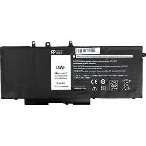 Акумулятор PowerPlant для ноутбуків DELL Latitude E5580 (GJKNX) 7.6V 6000mAh NB441273