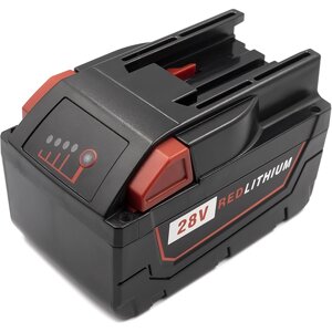 Акумулятор PowerPlant для шуруповертів та електроінструментів MILWAUKEE 28V 4Ah Li-ion TB920716