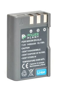 Акумулятор PowerPlant Nikon EN-EL9 1400mAh DV00DV1173