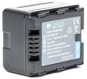 Акумулятор PowerPlant Panasonic VW-VBN130 1100mAh DV00DV1295