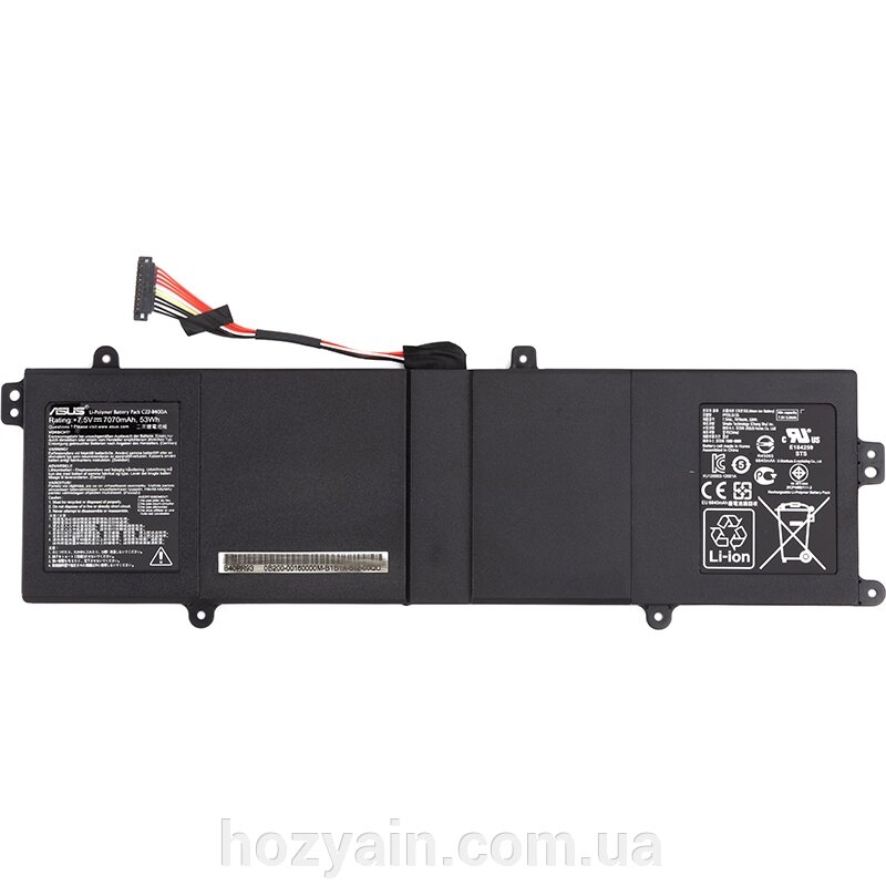 Акумулятор для ноутбуків ASUS BU400 Ultrabook (C22-B400A) 7.5V 7070mAh (original) NB431595 від компанії hozyain. com. ua - фото 1