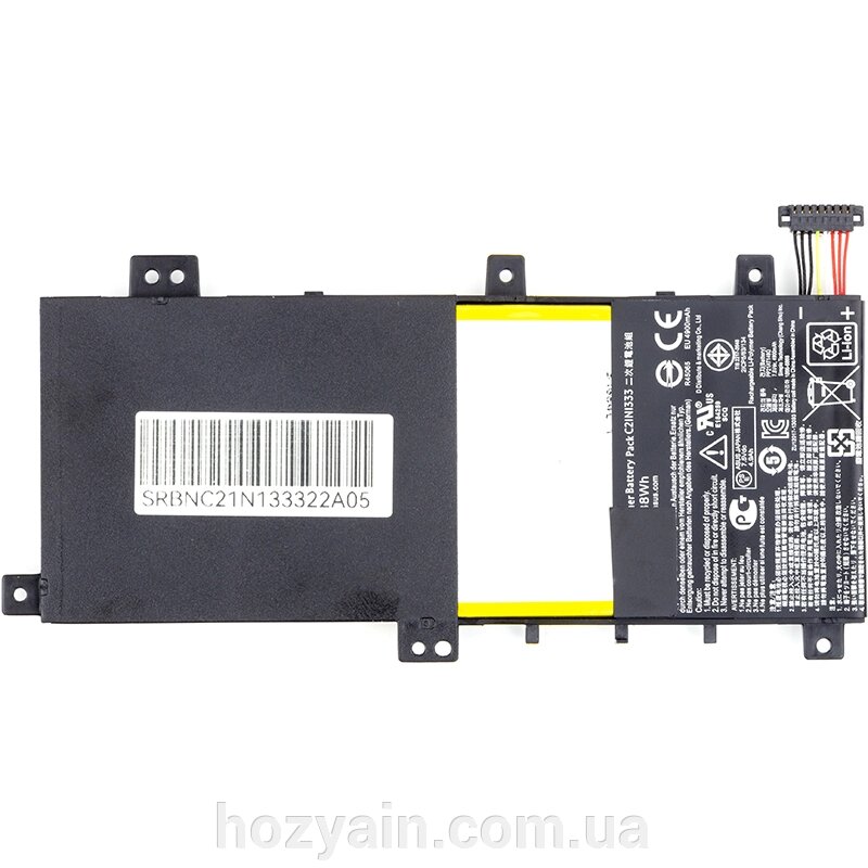 Акумулятор для ноутбуків ASUS Transformer Book Flip TP550LA (C21N1333) 7.5V 4900mAh (original) NB431533 від компанії hozyain. com. ua - фото 1