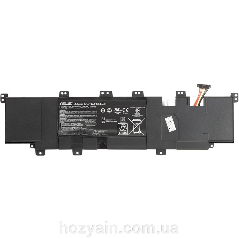 Акумулятор для ноутбуків ASUS VivoBook S502 (C31-X502) 11.1V 4000mAh (original) NB430802 від компанії hozyain. com. ua - фото 1