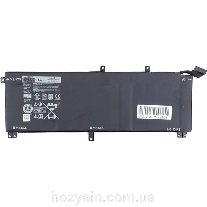 Акумулятор для ноутбуків DELL XPS 15 9530 (T0TRM) 11.1V 61Wh (original) NB441051 від компанії hozyain. com. ua - фото 1