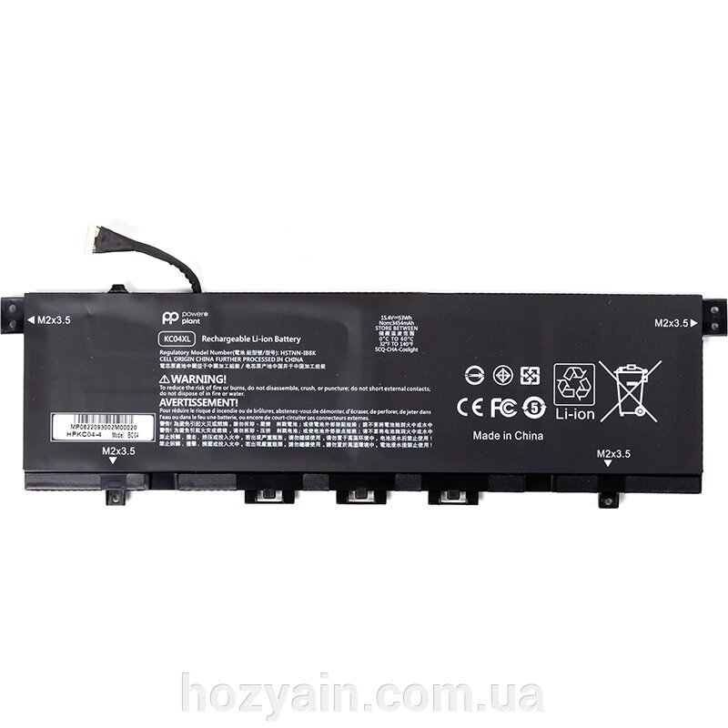 Акумулятор для ноутбуків HP Envy X360 13-AG (KC04XL) 15.4V 3454mAh (original) NB461424 від компанії hozyain. com. ua - фото 1