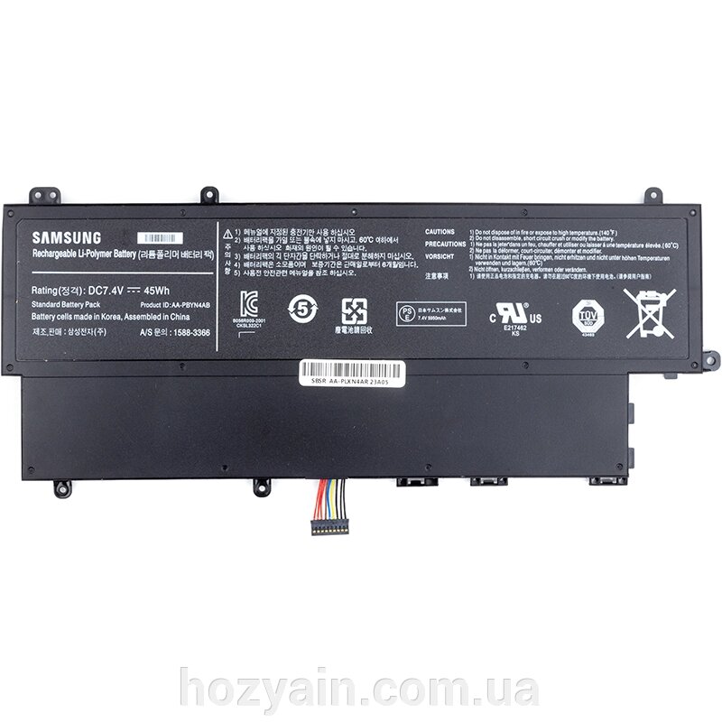 Акумулятор для ноутбуків SAMSUNG 530U3 (AA-PBYN4AB) 7.6V 6100mAh (original) NB490158 від компанії hozyain. com. ua - фото 1