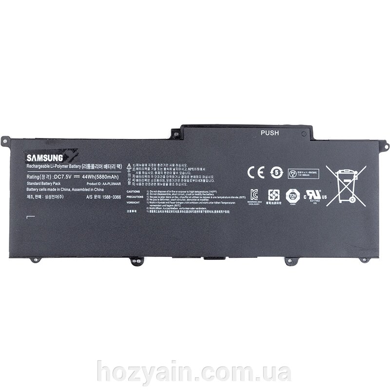 Акумулятор для ноутбуків SAMSUNG 900X3B (AA-PLXN4AR) 7.5V 5880mAh (original) NB490141 від компанії hozyain. com. ua - фото 1