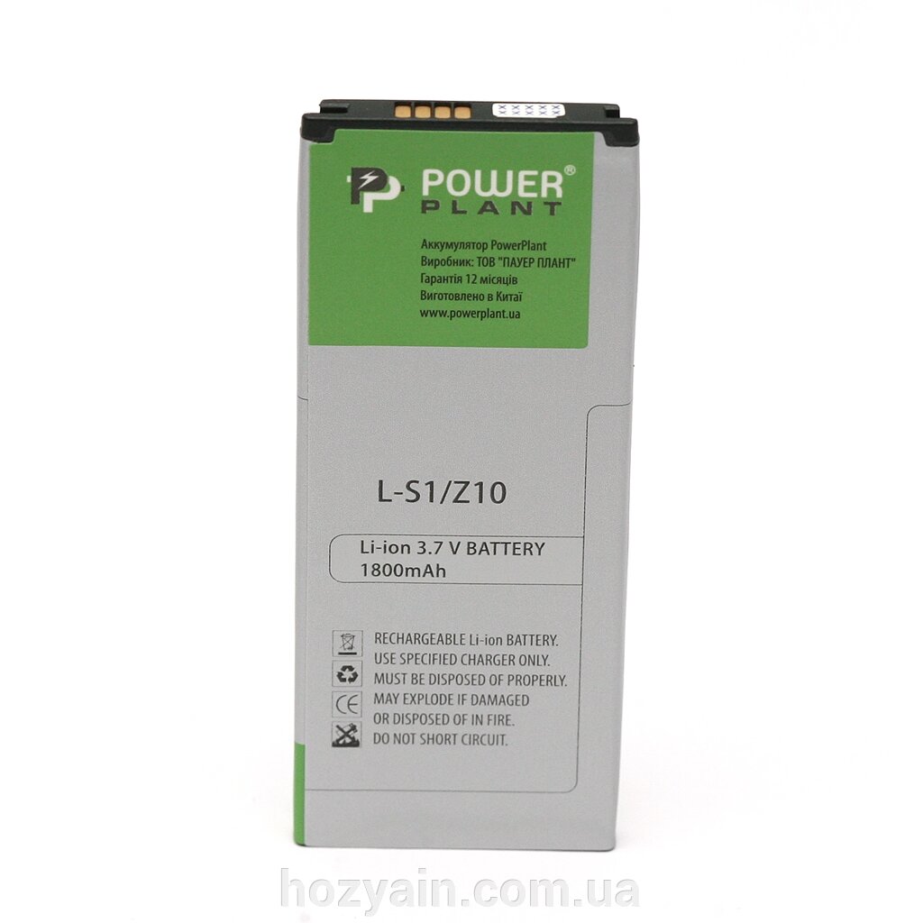 Акумулятор PowerPlant Blackberry Z10 (L-S1) 1800mAh DV00DV6182 від компанії hozyain. com. ua - фото 1