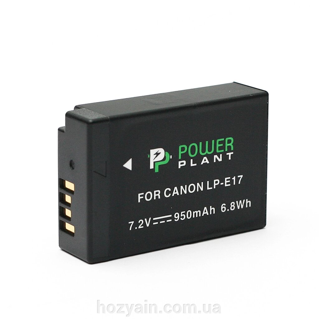 Акумулятор PowerPlant Canon LP-E17 950mAh DV00DV1410 від компанії hozyain. com. ua - фото 1