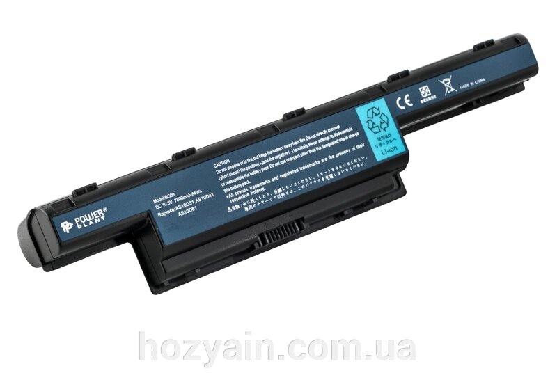 Акумулятор PowerPlant для ноутбуків ACER Aspire 4551 (AS10D41, AC 5560, 3S2P) 10.8V 7800mAh NB00000153 від компанії hozyain. com. ua - фото 1