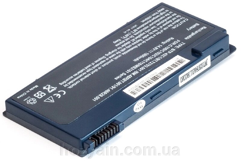 Акумулятор PowerPlant для ноутбуків ACER TravelMate C100 (BTP42C1, AC-42C1-4) 14.8V 1800mAh NB00000164 від компанії hozyain. com. ua - фото 1