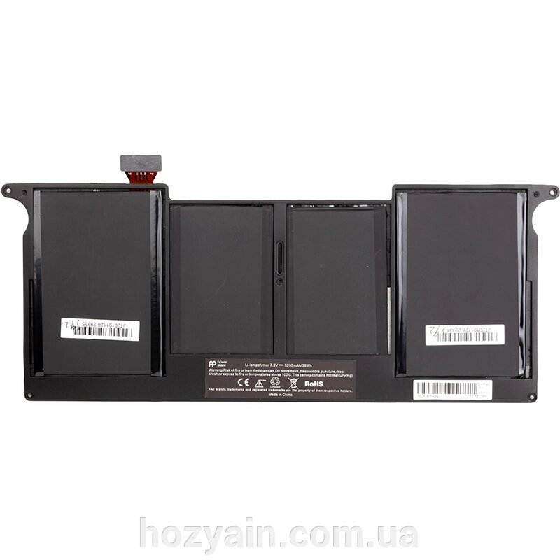 Акумулятор PowerPlant для ноутбуків APPLE MacBook Air 11" (A1406, A1370) 7.3V 5200mAh NB420360 від компанії hozyain. com. ua - фото 1