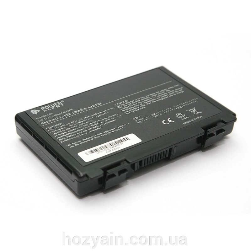 Акумулятор PowerPlant для ноутбуків ASUS F82 (A32-F82, ASK400LH) 11.1V 4400mAh NB00000283 від компанії hozyain. com. ua - фото 1