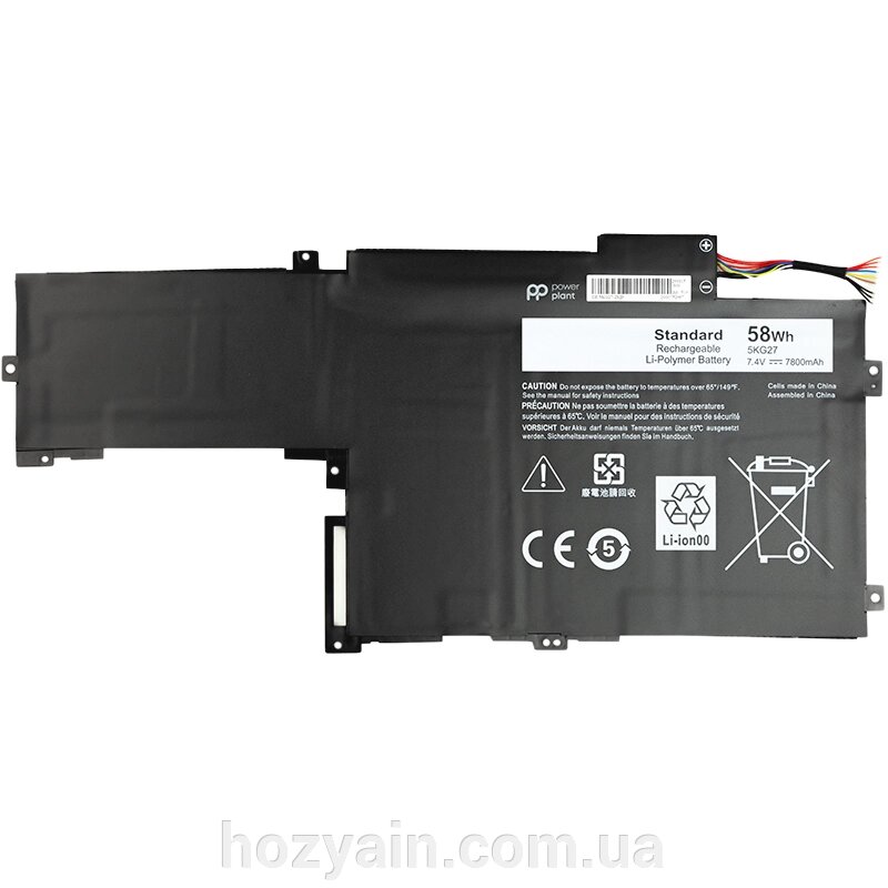 Акумулятор PowerPlant для ноутбуків DELL Inspiron 14 7000 Series (5KG27) 7.4V 58Wh NB441228 від компанії hozyain. com. ua - фото 1