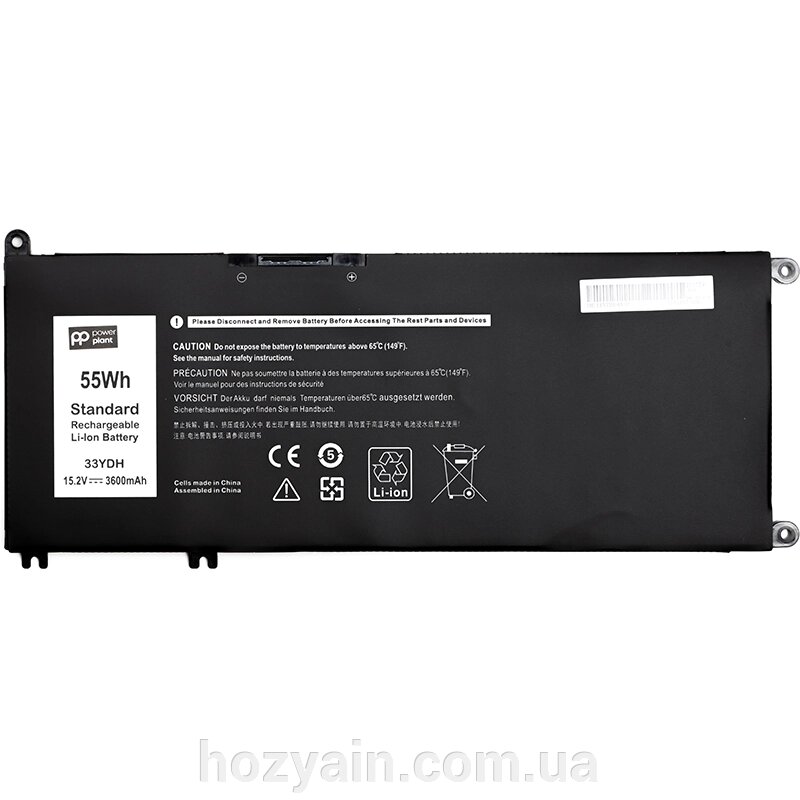 Акумулятор PowerPlant для ноутбуків DELL Inspiron 15 7577 (33YDH) 15.2V 3600mAh NB441549 від компанії hozyain. com. ua - фото 1