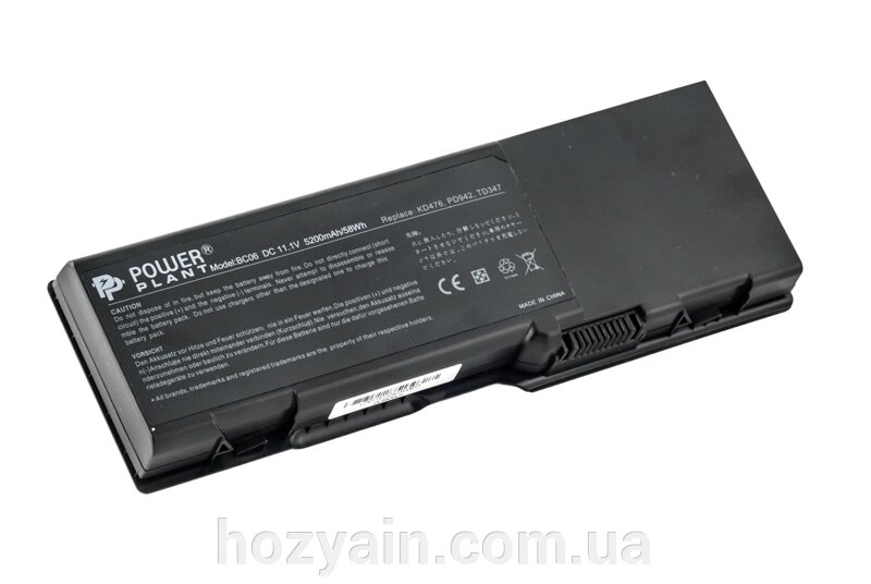 Акумулятор PowerPlant для ноутбуків DELL Inspiron 6400 (KD476, DL6402LH) 11.1V 5200mAh NB00000110 від компанії hozyain. com. ua - фото 1