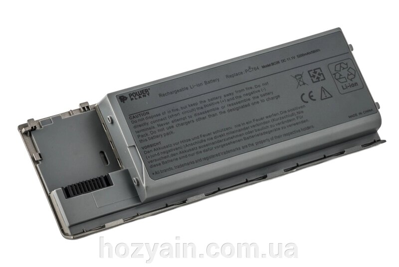 Акумулятор PowerPlant для ноутбуків DELL Latitude D620 (PC764, DL6200LH) 11.1V 5200mAh NB00000024 від компанії hozyain. com. ua - фото 1