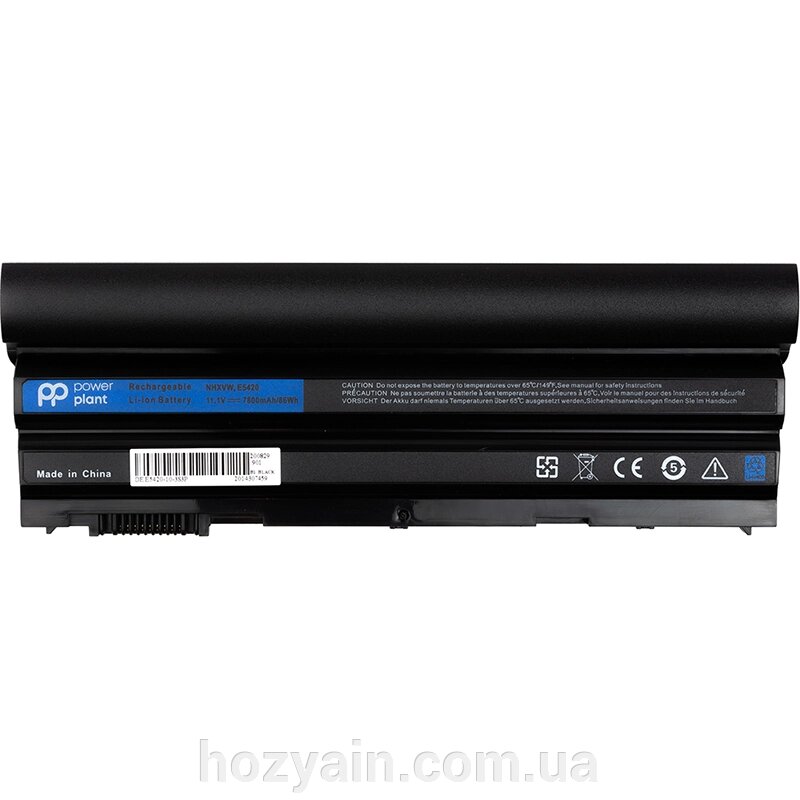 Акумулятор PowerPlant для ноутбуків DELL Latitude E6420 (M5Y0X) 11.1V 7800mAh NB441204 від компанії hozyain. com. ua - фото 1