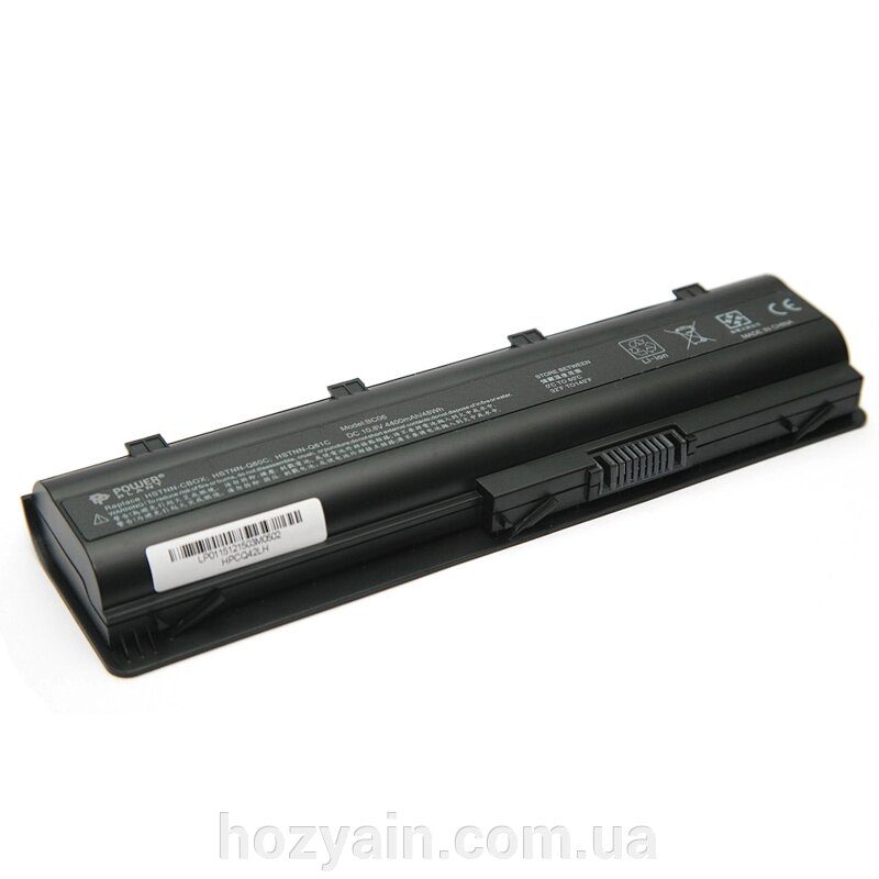 Акумулятор PowerPlant для ноутбуків HP Presario CQ42 (HSTNN-CB0X, H CQ42 3S2P) 10.8V 4400mAh NB00000285 від компанії hozyain. com. ua - фото 1