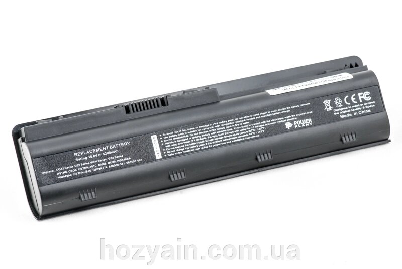 Акумулятор PowerPlant для ноутбуків HP Presario CQ42 (HSTNN-CB0X, H CQ42 3S2P) 10.8V 5200mAh NB00000002 від компанії hozyain. com. ua - фото 1