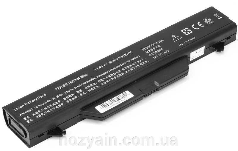 Акумулятор PowerPlant для ноутбуків HP ProBook 4510S (HSTNN-IB88, H4710LH) 14.4V 5200mAh NB00000079 від компанії hozyain. com. ua - фото 1