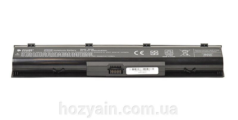 Акумулятор PowerPlant для ноутбуків HP ProBook 4730s (HP4730LH, HSTNN-IB2S) 14.4V 4400mAh NB460663 від компанії hozyain. com. ua - фото 1