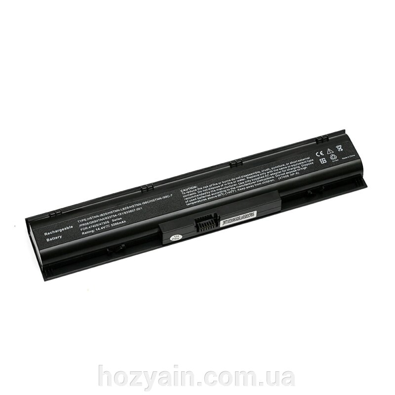 Акумулятор PowerPlant для ноутбуків HP ProBook 4730s (HSTNN-IB2S) 14.4V 5200mAh NB00000278 від компанії hozyain. com. ua - фото 1