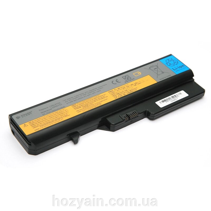 Акумулятор PowerPlant для ноутбуків IBM/LENOVO IdeaPad G460 (L09L6Y02, LOG460LH) 10.8V 4400mAh NB00000291 від компанії hozyain. com. ua - фото 1