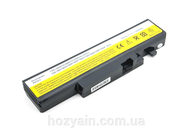 Акумулятор PowerPlant для ноутбуків IBM/LENOVO IdeaPad Y460 (LO9N6D16) 11.1V 5200mAh NB00000203 від компанії hozyain. com. ua - фото 1