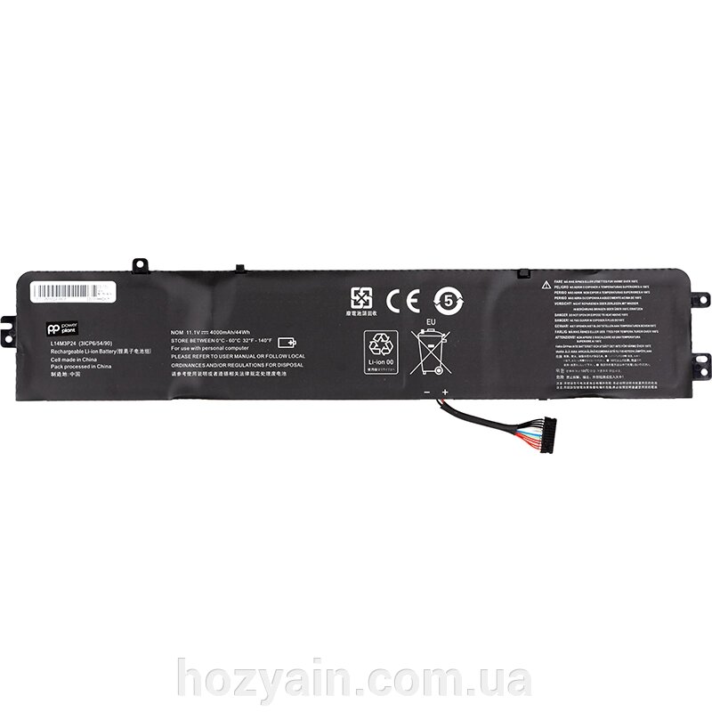 Акумулятор PowerPlant для ноутбуків LENOVO Ideapad Xiaoxin 700 (L14S3P24) 11.1V 4000mAh NB480760 від компанії hozyain. com. ua - фото 1