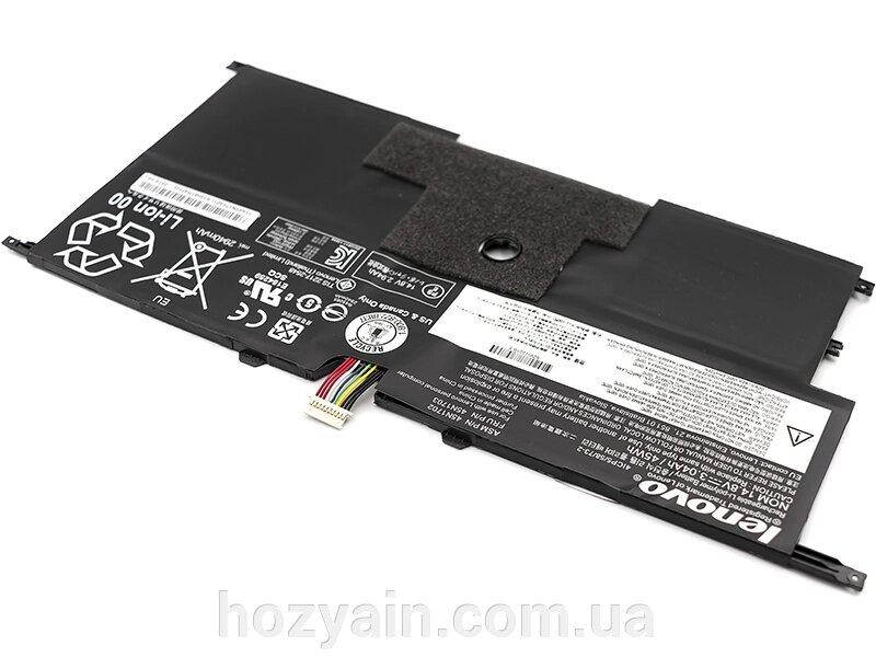 Акумулятор PowerPlant для ноутбуків LENOVO ThinkPad X1 Carbon 14" 2nd (45N1700) 14.8V 45Wh (original NB480678 від компанії hozyain. com. ua - фото 1