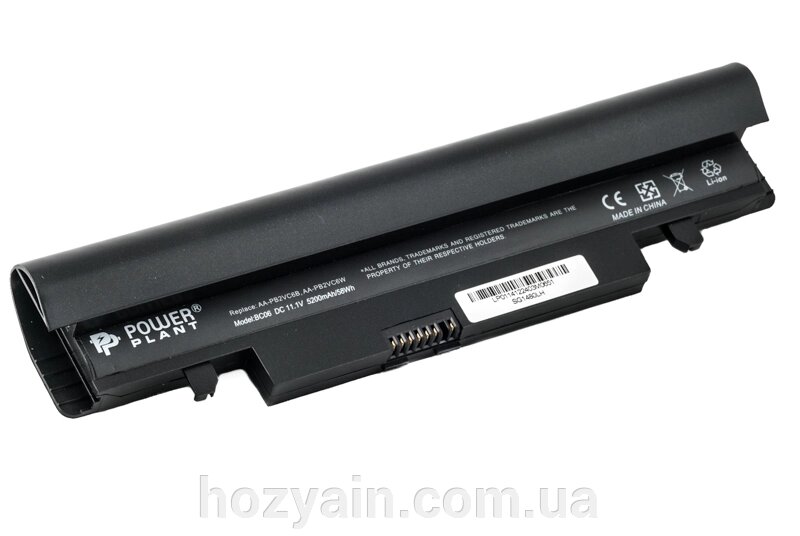 Акумулятор PowerPlant для ноутбуків SAMSUNG N150 (AA-PB2VC6B, SG1480LH) 11.1V 5200mAh NB00000136 від компанії hozyain. com. ua - фото 1