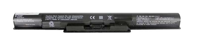 Акумулятор PowerPlant для ноутбуків SONY VAIO Fit 14E (VGP-BPS35A) 14.8V 2600mAh NB00000237 від компанії hozyain. com. ua - фото 1