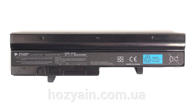 Акумулятор PowerPlant для ноутбуків TOSHIBA Mini Notebook NB300 (TA3785LH) 11.1V 5200mAh NB510214 від компанії hozyain. com. ua - фото 1