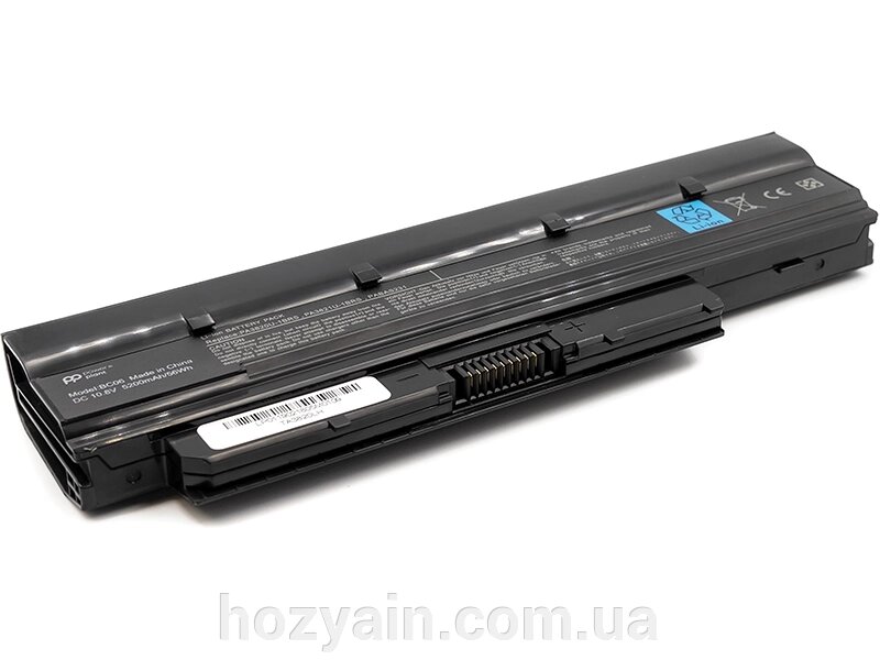 Акумулятор PowerPlant для ноутбуків Toshiba Satellite T210D (PA3820U-1BRS, TA3820LH) 10.8V 5200mAh NB510320 від компанії hozyain. com. ua - фото 1