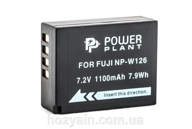 Акумулятор PowerPlant Fuji NP-W126 1110mAh DV00DV1316 від компанії hozyain. com. ua - фото 1