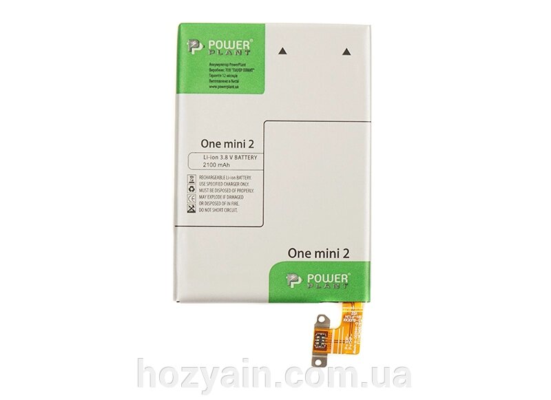 Акумулятор PowerPlant HTC One Mini 2 (B0P6M100) 2100mAh SM140091 від компанії hozyain. com. ua - фото 1