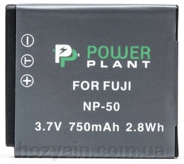 Акумулятор PowerPlant Kodak KLIC-7004, Fuji NP-50 750mAh DV00DV1223 від компанії hozyain. com. ua - фото 1