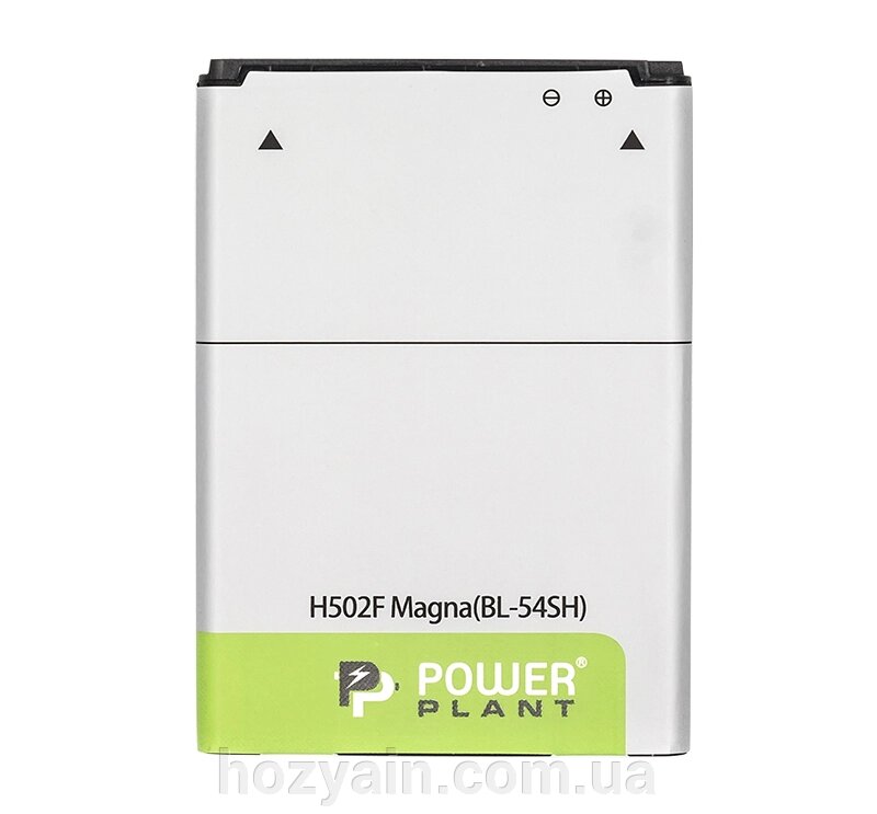 Акумулятор PowerPlant LG H502F Magna (BL-54SH) 2460mAh SM160112 від компанії hozyain. com. ua - фото 1