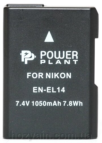 Акумулятор PowerPlant Nikon EN-EL14 Chip 1050mAh DV00DV1290 від компанії hozyain. com. ua - фото 1